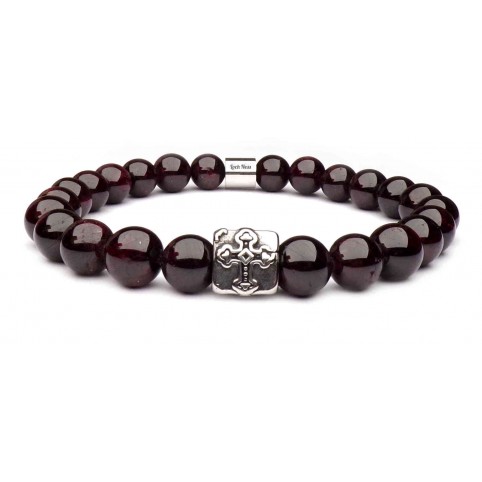 bracelet croix chrétienne en argent